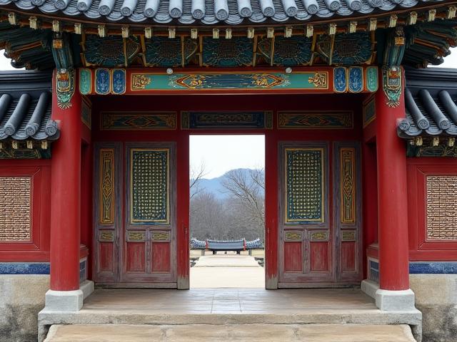 고궁 정문 복원 프로젝트 이미지